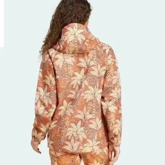 NWT rare ADIDAS X FARM RIO TERREX MULTI RAIN
JACKET Sz M in hazy copper/fox red - Picture 2 of 6